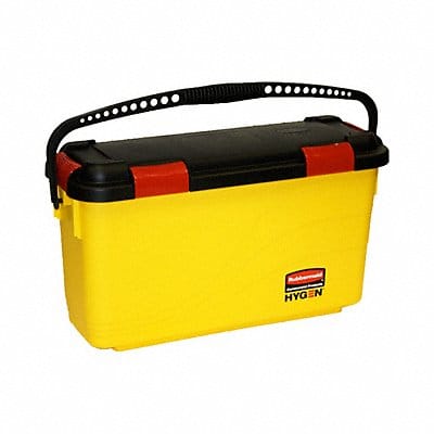 Charging Bucket with Lid Yellow 1 gal