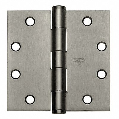 Template Hinge Concealed Dull Chrome