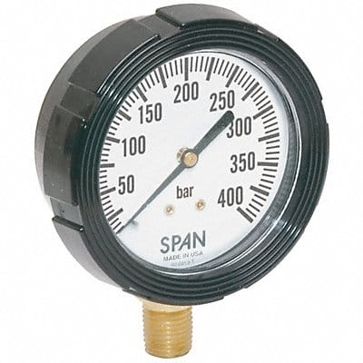 D7964 Pressure Gauge 0 to 400 Bar 2-1/2In