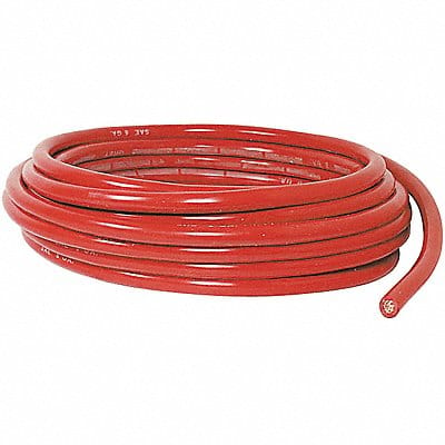 Battery Cable 4 AWG 1 Cond 25 ft Red