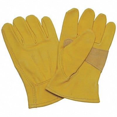 D6139 Leather Gloves Yellow L PR