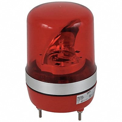 Warning Light Rotating Mirror LED Red