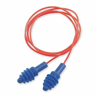 Ear Plugs Corded Flanged 27dB PK100