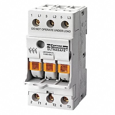 Fuse Block 0 to 30A Class CC 3 Pole