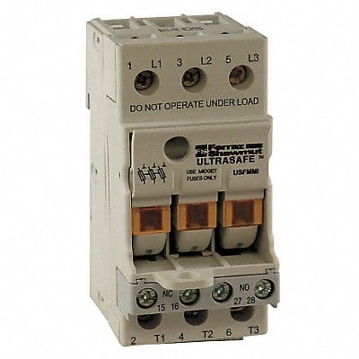 Fuse Block 0 to 30A Class CC 3 Pole