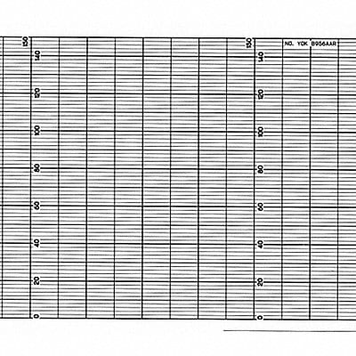 Strip Chart Fanfold Range 0 to 100 66 Ft