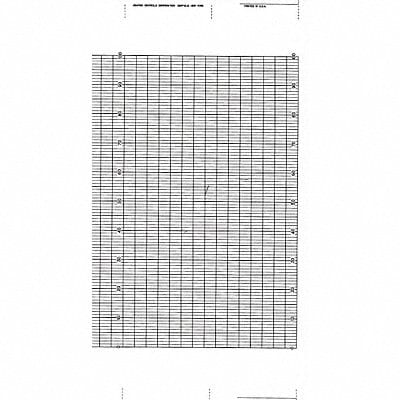 Strip Chart Fanfold Range 0 to 100 99 Ft