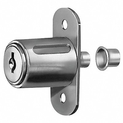 Sliding Door Lock Nickel Key Different