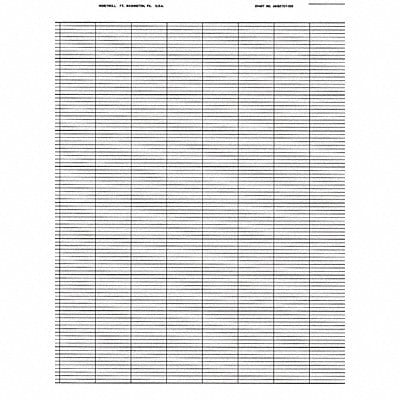 Strip Chart Fanfold Range None 115 Ft