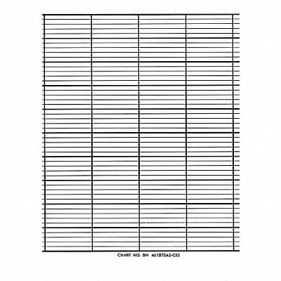 Strip Chart Fanfold Range None 50 Ft