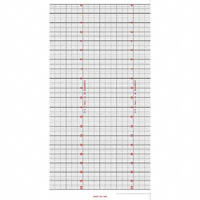 Strip Chart Roll Range 0 to 20 120 Ft