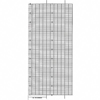 Strip Chart Fanfold Range 0 to 100 99 Ft