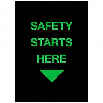 Safety Logo Entrance Mat Black 3ft.x5ft.