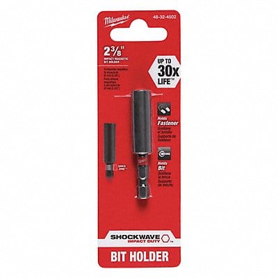 Bit Holder 1/4 1/4 2-3/8