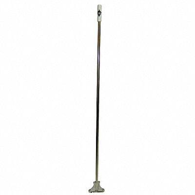 Wet Mop Handle 60 in L Gray