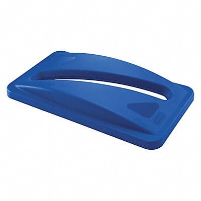 Paper Slot Recycling Top Plastic Blue