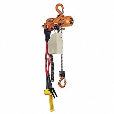 Air Chain Hoist 500 lb Cap. 20 ft Lift