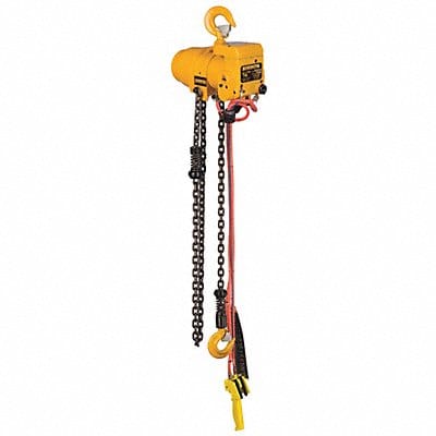 Air Chain Hoist 500 lb Cap. 10 ft Lift