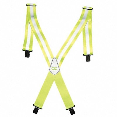 Suspenders Yellow Lime Universal