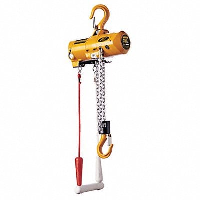 Air Chain Hoist 250 lb Cap. 10 ft Lift