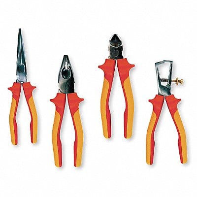 Plier Set insulated 4 Pcs