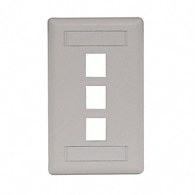 Wall Plate 3 Port