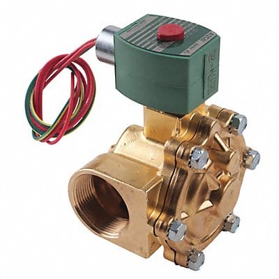 Solenoid Valve Brass NC Air Inert Gas