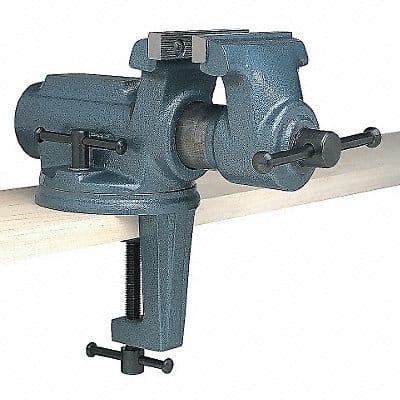 Portable Vise Serrated Jaw 5 3/8 L