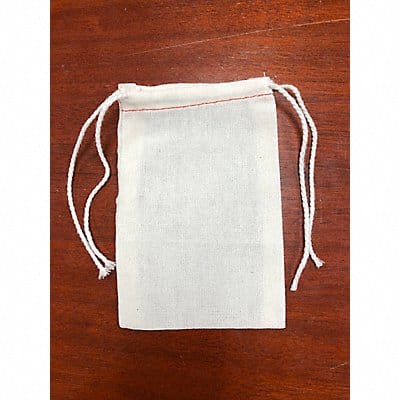 Cloth Bag 2 Drawstrings 4 in L PK100