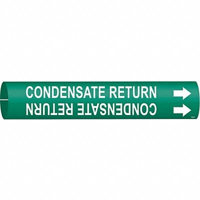 Pipe Marker Condnsate Return 2 13/16in H