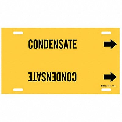 Pipe Marker Condensate 10 in H 24 in W