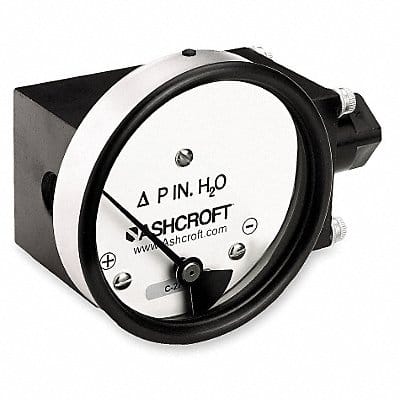 D0749 Pressure Gauge 0 to 100 In H2O