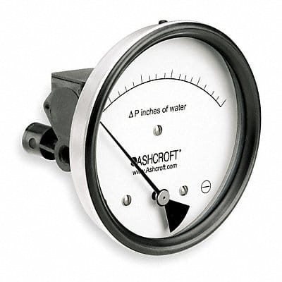 H8424 Pressure Gauge 0 to 0.6 In H2O