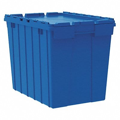 F8958 Attached Lid Ctr Blue Solid Ind Grd Poly