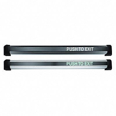 Push to Exit Bar Black Width 42 In.