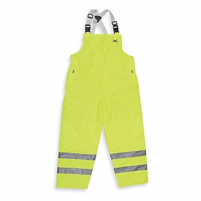 Rain Bib Overall Unrated Ylw/Grn 2XL