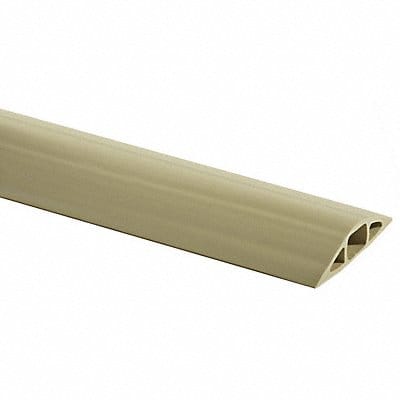 Cable Protector 1 Channel Beige 25 ft L