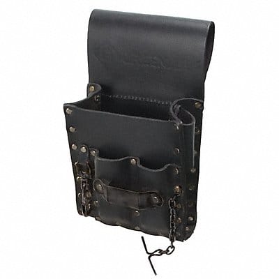 Black Tool Pouch Leather