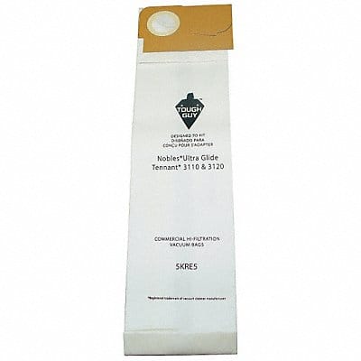 Vacuum Bag Paper 2-Ply Reusable PK10