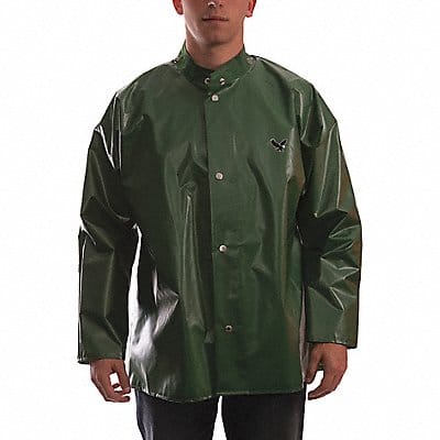 D8969 Rain Jacket Unrated Green 2XL