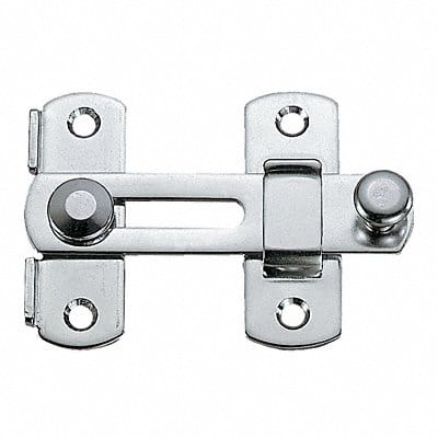 Bar Latch 3/4 in W Silver