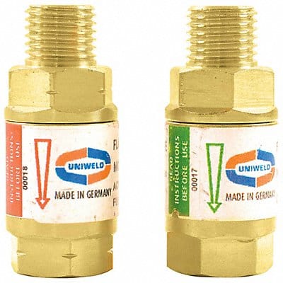 UNIWELD TFA Flashback Arrestor Set