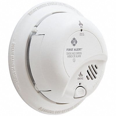 CO2 and Smoke Alarm 9V Alkaline