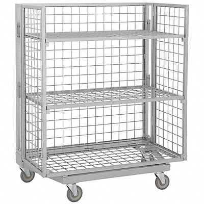 Nesting Wire Cart 25 in W 45-1/2 in L