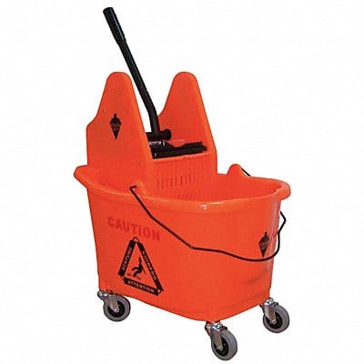 D8085 Mop Bucket and Wringer Orange 8 3/4 gal