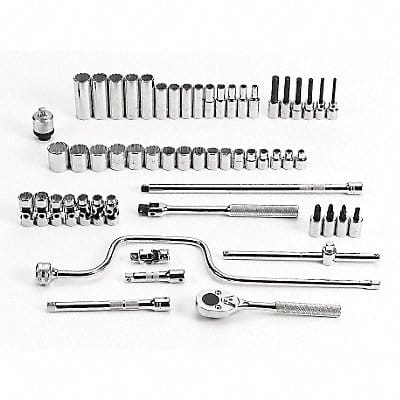 Socket Wrench Set Metric 3/8 Dr 57 pc