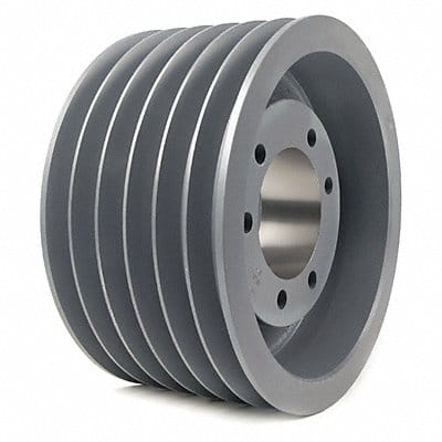 V-Belt Pulley Detachable 6Groove 13.2 OD