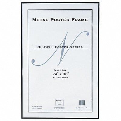 Metal Poster Frame 24x36 Black