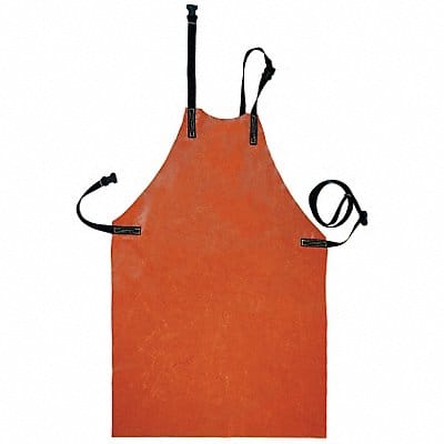 Flame-Resistant Ins. Apron Brown 42 In