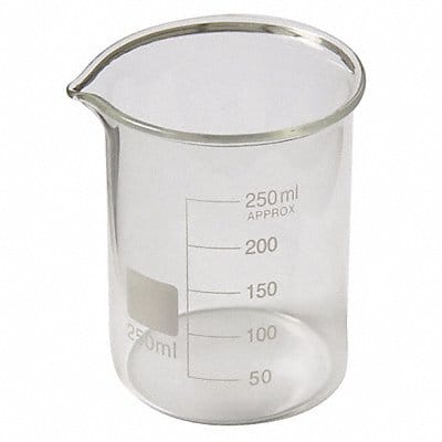 Beaker 400 mL 138 mm H 70 mm Dia PK12